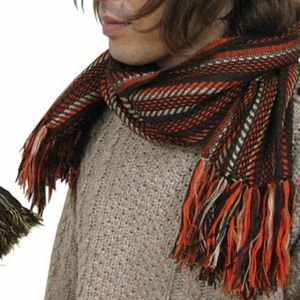 Chamula orange muffler new